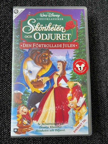 Walt Disney - Skönheten och Odjuret - Den förtrollande julen - VHS