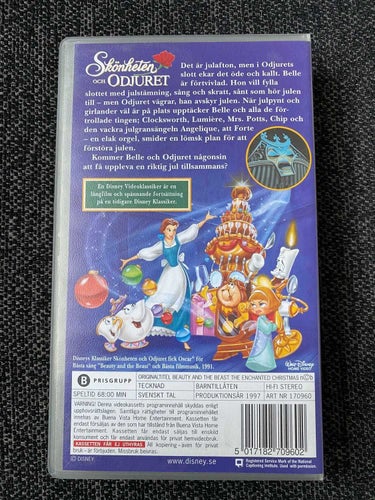 Walt Disney - Skönheten och Odjuret - Den förtrollande julen - VHS