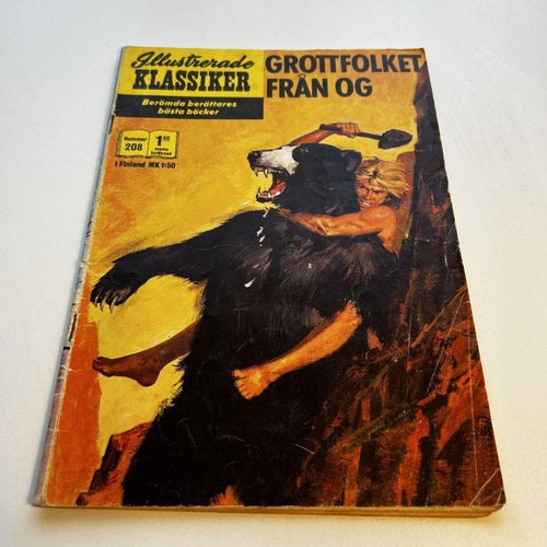 Illustrerade Klassiker nr 208, 1a upplaga, bra skick! VG