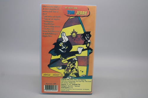 Det bästa från Tom & Jerry , Svenskt tal (VHS)