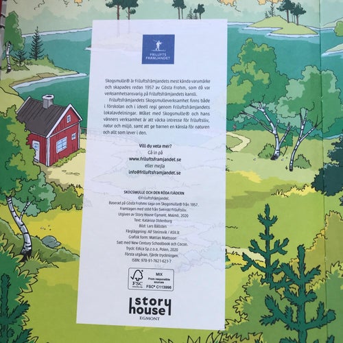 SKOGSMULLE OCH DEN RÖDA FJÄDERN Katarina Oldenburg 2020