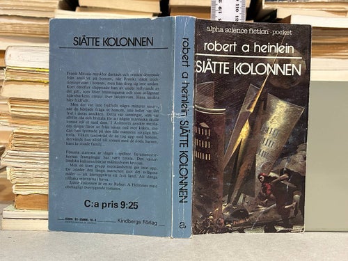 Sjätte kolonnen av Robert A. Heinlein. Bok. Very good