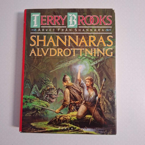 Shannaras alvdrottning av Brooks, Terry (inb m skyddsomslag) 1995