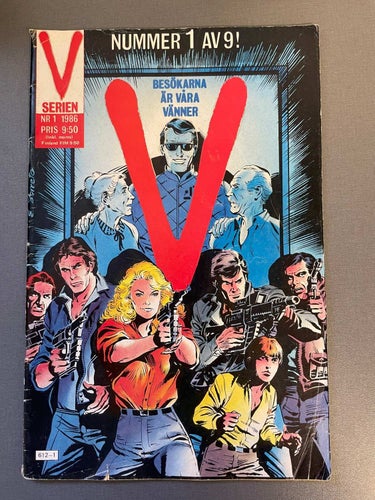 V Serien Nummer 1, 1986. Förstanummer.