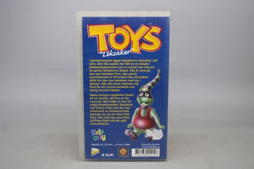 Toys ''Leksaker'' - Svenskt tal - Ny inplastad VHS