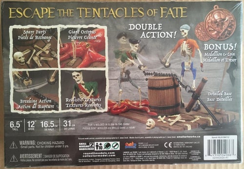 JOLLY ROGER ESCAPE THE TENTACLES OF FATE 1/12 Lindberg OÖPPNAD