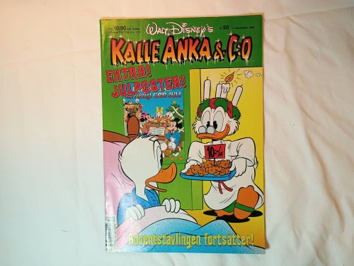 Kalle Anka & co - 1990 nr 50 - Bilaga: Julposter