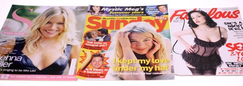 British magazine Bundle-Fabulous-S-Sunday-2005/2009-Combined weight 396g-NEW