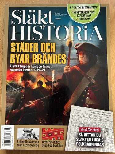Släkthistoria, 2022