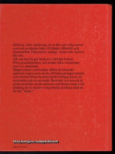 Quiltat - praktiskt och snyggt (idéer, mönster m.m.)