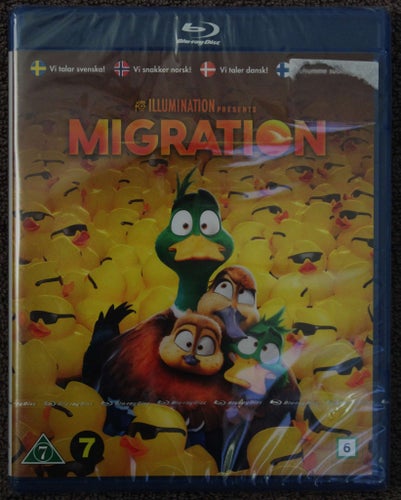 MIGRATION NY BLU-RAY INPLASTAD