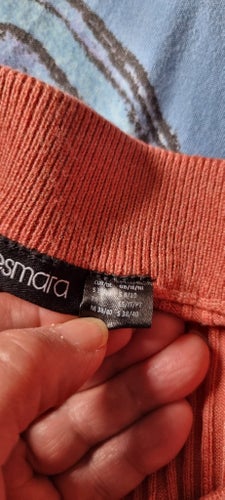 Esmara korallrosa byxor, storlek S 36/38
