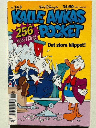 Kalle Anka Pocket -143. FN-VF
