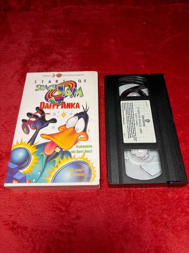 Stars of Space Jam - Duffy anka, VHS! (Svensksåld)
