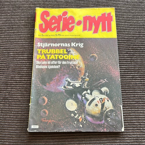 Serie-nytt Stjärnornas Krig TRUBBEL PÅ TATOOINE 1981