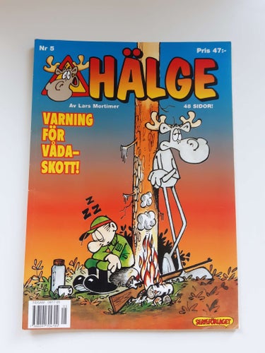 HÄLGE Av Lars Mortimer NR 5 1996 Seriealbum