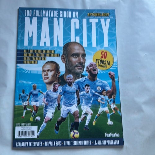 MAN CITY - 100 fullmatade sidor om Manchester City