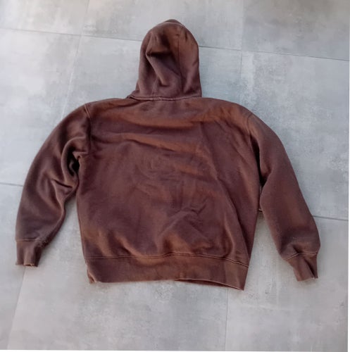 PULL&BEAR brun hoodie, storlek M