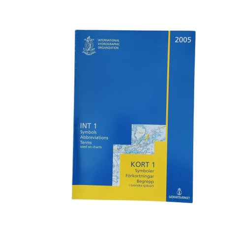 INT 1 Symbols Abbreviations Terms used on charts - Sjöfartsverket - 2005