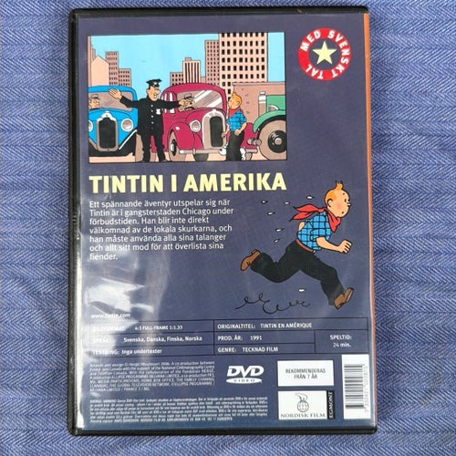 Tintin i Amerika - DVD