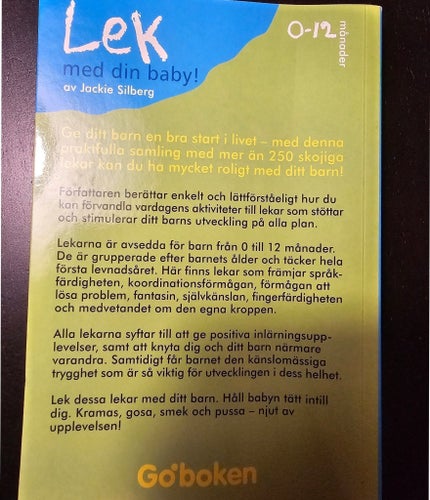 Lek med din baby! av Jackie Silberg