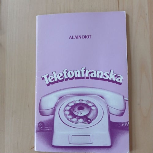 Telefonfranska, av Alain Diot, 1989