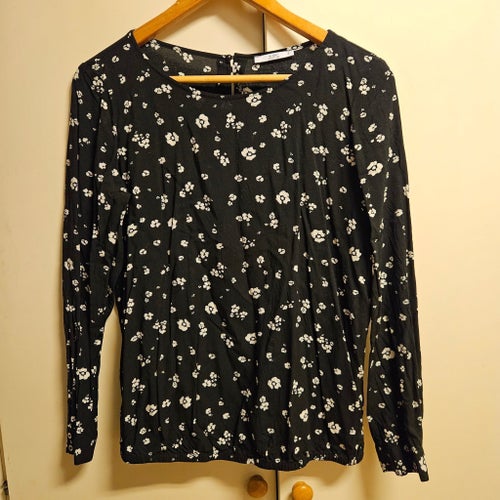 Kvinnas Edc svart blus, stl S