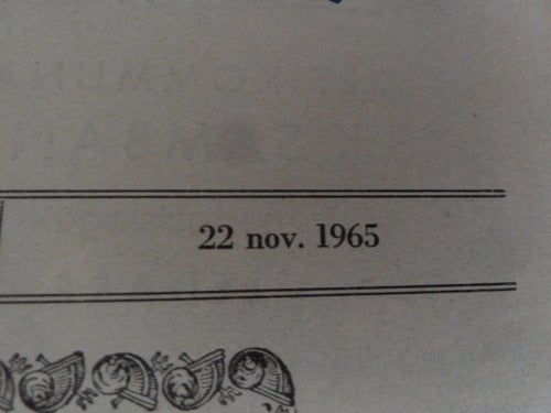 GRÖNKÖPINGS VECKOBLAD, 1965 NOV 22 , TIDNING