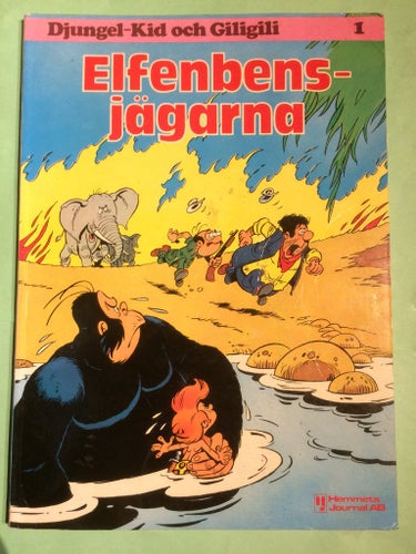 Djungel-kid och Giligili 1 - Elfenbensjägarna