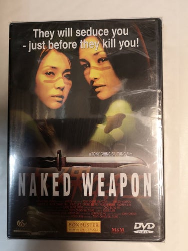 DVD Naked Weapon Svensk text INPLASTAD