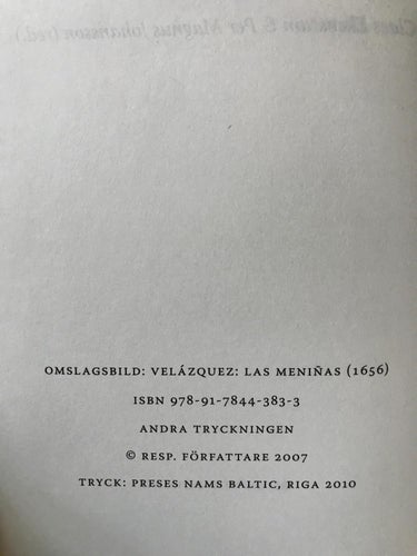 MÄNNISKOBILDER Tio idéhistoriska studier Claes Ekenstam & Per Magnus Johansson