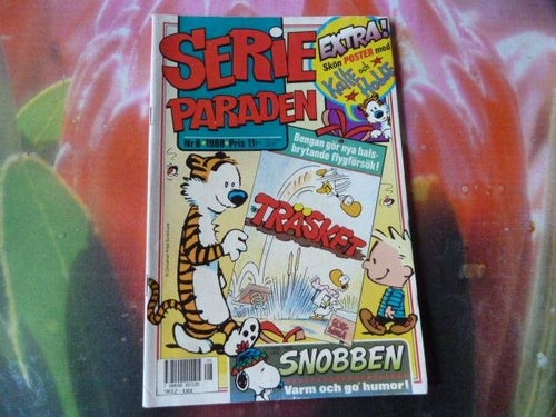 SERIEPARADEN,, NR 8, 1988, TIDNING
