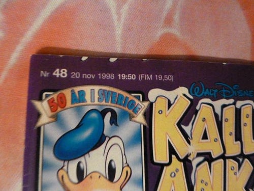 KALLE ANKA & CO, NR 48-1998, TIDNING