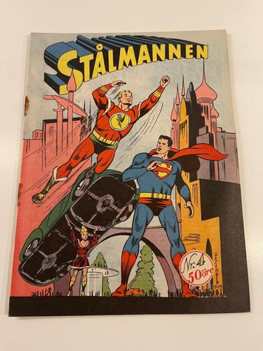 * Stålmannen  , Nr 4   - 1949 *