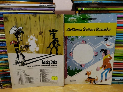 Lucky Lukes äventyr 25 Bröderna Dalton i blåsväder, Very Good