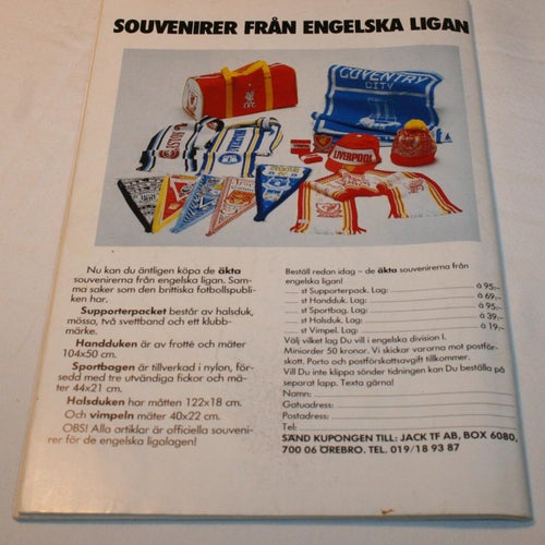 Serie Sport - 1982 - NR 7. Sportprofil: Paolo Rossi, Blixten, Fotbollsskolan.