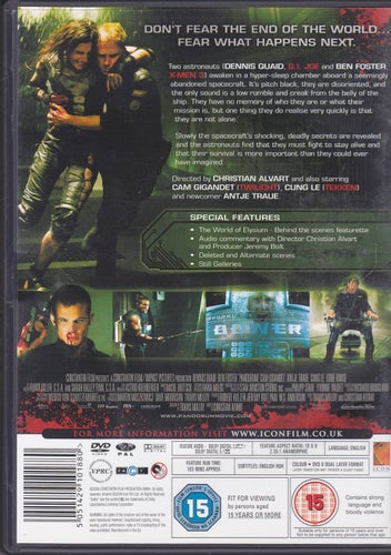 DVD / Pandorum / Dennis Quaid, Cam Gigandet, Ben Foster / Nära nyskick