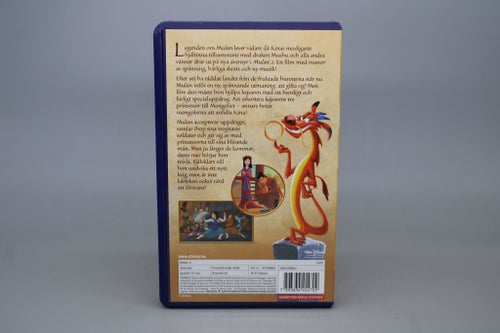 Disney Mulan 2 - Ny inplastad VHS