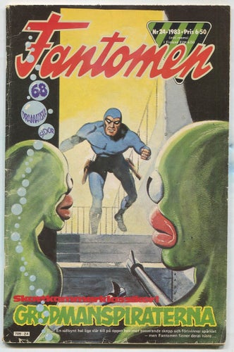 Fantomen 1983 nr 24 Blueberry, Will Eisner Spirit