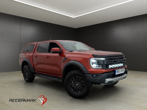 Ford Ranger Raptor 292hk 4x4 Cockpit B&O Kåpa CARPLAY Moms