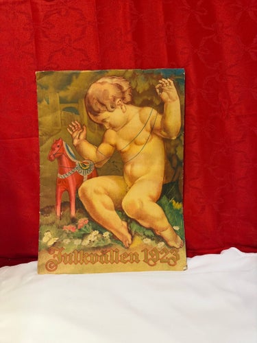 Julkvällen 1923 – Sällsynt Antik Julbok med Carl Larsson &