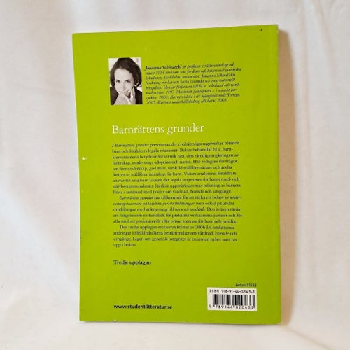 Barnrättens grunder av Johanna Schiratzki (3:e uppl. 2006)
