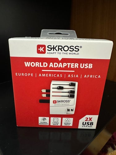SKROSS Världsadapter USB