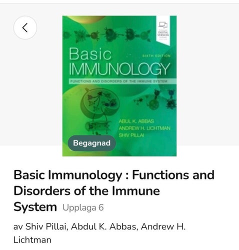 Basic Immunology : Functions and Disorders of the Immune System, Shiv Pillai,