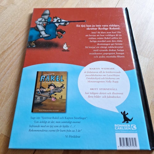 Riddar-Rakel och de tre stordåden av Martin Widmark, 2005