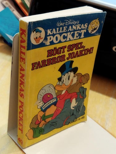 Kalle Ankas pocket 49 Walt Disney's Högt spel, Farbror Joakim!. Good+
