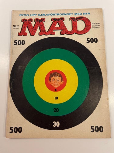 MAD ( svensk ) Nr 2  - 1963