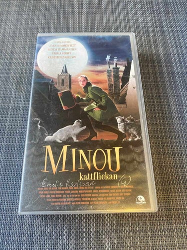 Minou kattflickan - VHS