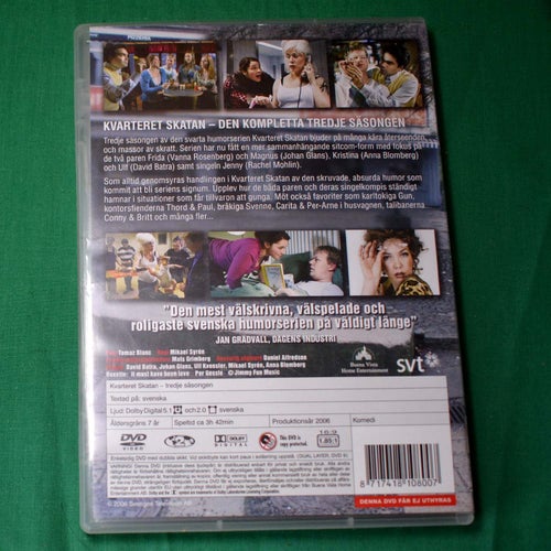 DVD-film Kvarteret Skatan 3:e Säsongen 2st DVD