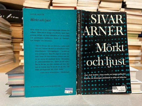 Mörkt och ljust av Sivar Arner, bok, Good plus